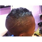 Coupe homme avec crete